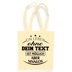 Premium Jute Beutel (lange Henkel) Miniaturansicht